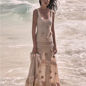 Alexis Lucaya Fringe Maxi Dress
